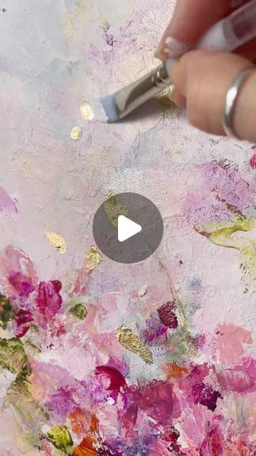 Abstract Floral Paintings Acrylics Tutorial, Abstract Floral Paintings Watercolour, Abstract Flower Art Acrylic, Abstract Floral Paintings Acrylics, Abstract Flowers Acrylic, Flowers Abstract Painting, Abstract Flower Painting Acrylic, Staring Out The Window, Painting Abstract Flowers