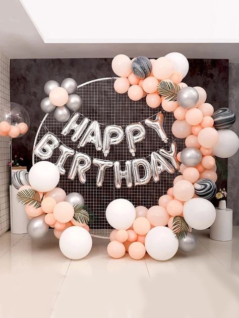 Balloon Arch Ring, Ballon Column, Background Stand, Plastic Balloons, Decoration Birthday Party, Circle Garland, Balloon Background, Column Base, Round Balloons