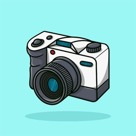 Camera cartoon vector illustration | Premium Vector #Freepik #vector #camera #camera-sketch #camera-cartoon #camera-illustration Camera Vector Illustration, Camera Sketch, 3d Topology, Cartoon Camera, Camera Vector, Kamera Dslr, Camera Illustration, Camera Cartoon, Inktober 2024