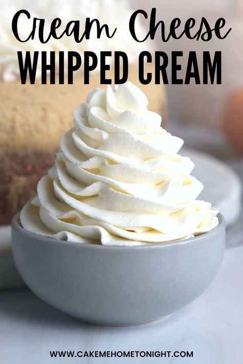 Wiped Cream Frosting Recipes, Whip Cream Cream Cheese Frosting, Whipped Cream Cheese Frosting For Cake, Cream Cheese Frosting For Layer Cake, Stabilized Cream Cheese Frosting Recipe, Stabilized Whip Cream Frosting, Types Of Cream Cheese Frosting, Whipped Cream Frosting With Cream Cheese, Cream Cheese Whip Cream Frosting