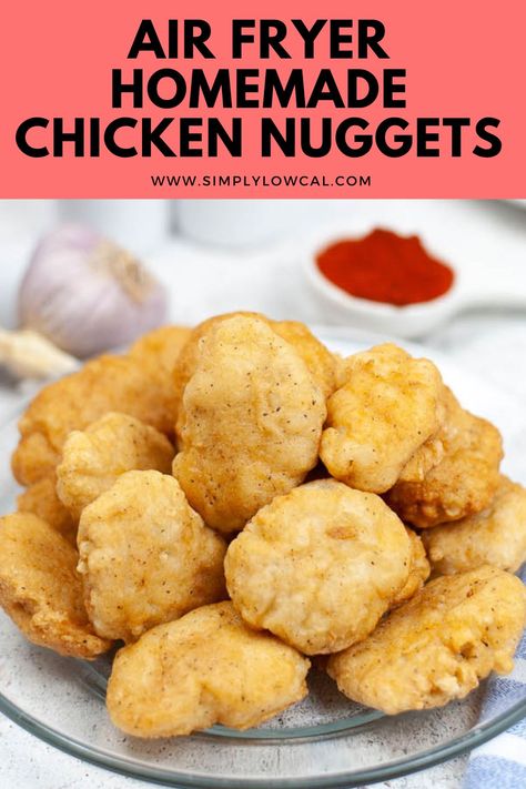 Ground Chicken Nuggets Recipe, Healthy Mcdonalds, Mcdonalds Nuggets, Nugget Recipes, Chicken Nuggets Recipe, Fried Chicken Nuggets, Mcdonalds Chicken, Frozen Chicken Nuggets, Homemade Chicken Nuggets