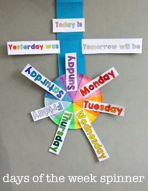 Days Of The Week Activities, School Printables, English Activities, Teaching Aids, Kids Learning Activities, Toddler Learning Activities, Days Of The Week, Classroom Displays, Preschool Learning Activities