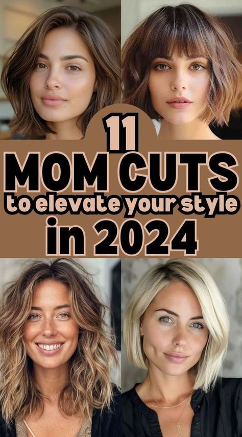 11 Cool Mom Cut Ideas for Effortless Style Mom Haircut For Fine Hair, Hairstyles For Mid 30's For Women, Hair Color Ideas Fine Hair, Womens Low Maintenance Haircuts, Mom Haircuts Long, Long Hair Low Maintenance Style, Trending Hair Styles 2025, Mom Haircuts 2024, Hair Cuts For 2024 For Women