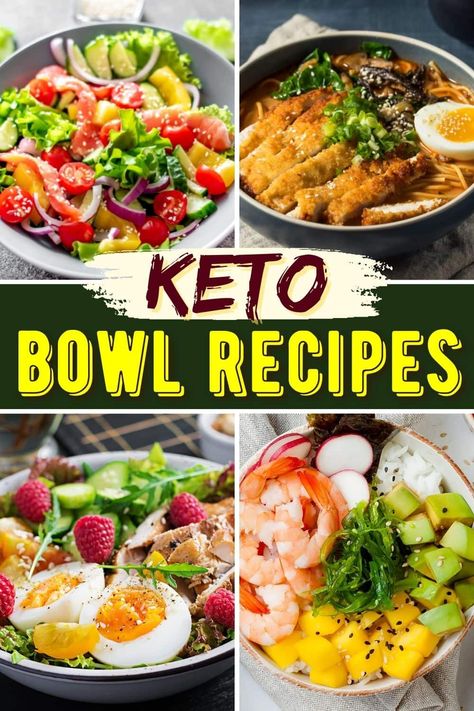 Whoever says low-carb food is no good has yet to try these keto bowl recipes! From the burrito to the gyro, they're all happiness in a bowl. Easy Keto Bowl Recipes, Keto Chicken Bowl Recipes, Keto Kfc Bowl, Keto Power Bowl, Keto Bowls Meals, Low Cal Burrito Bowl, No Carb Bowls, Cheeseburger Bowl Low Carb, Keto Bowls Recipes