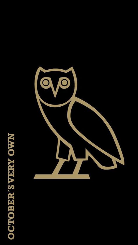 Drake Ovo Owl, Ovo Wallpaper, Wallpaper Ios16, Drake Ovo, Hip Hop Artwork, Octobers Very Own, Hype Wallpaper, Owl Logo, Dope Art