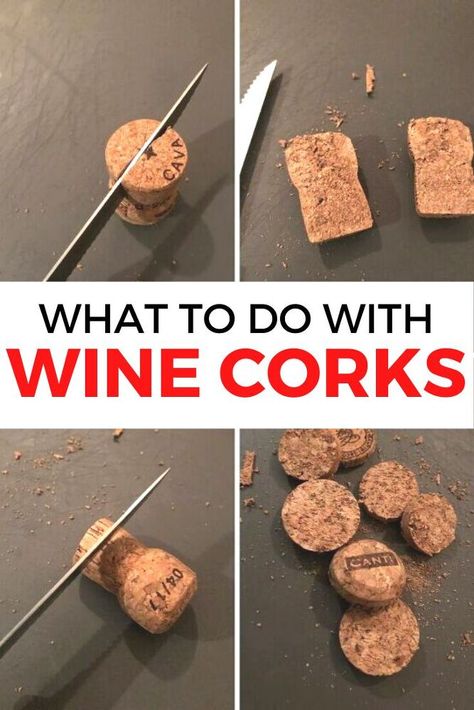 Do you find yourself having a lot of wine or champagne corks lying around suddenly? Check out this cute centerpiece or small planter idea you can make easily. #diy #winecork #crafts Wine Cork Centerpiece, Champagne Cork Crafts, Upcycled Wine Corks, Wine Cork Diy Projects, Cork Diy Projects, Cork Crafts Christmas, Wine Cork Diy Crafts, Recycled Wine Corks, Wine Cork Projects