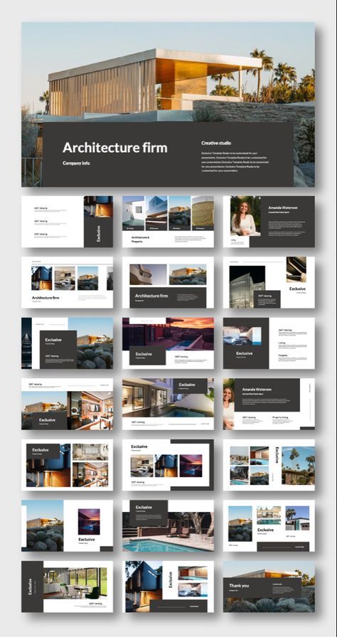 Architectural Presentation Template, Portfolio Design For Architecture, Architectural Presentation Powerpoint, Architectural Presentation Design, Architecture Ppt Template, Architecture Company Portfolio, Powerpoint Design Architecture, Presentation Design Layout Architecture, Architecture Slide Presentation