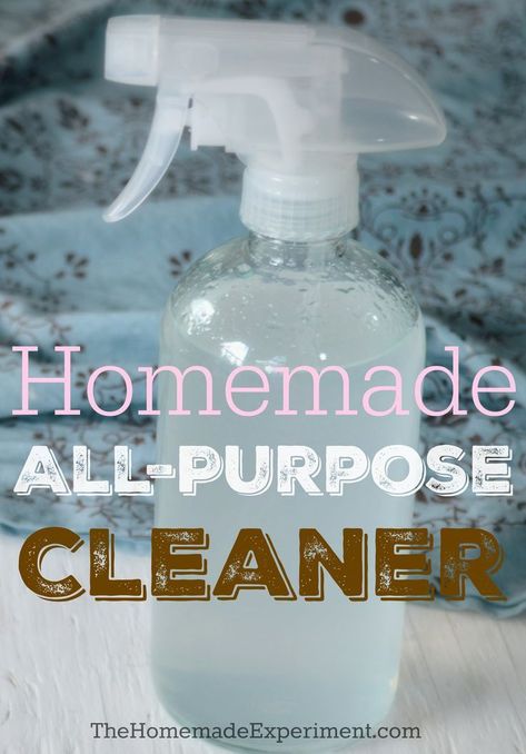 Lemon Cleaning Spray, Homemade Essentials, Homemade All Purpose Cleaner, Diy Cleaning Spray, Diy All Purpose Cleaner, Homemade Cleaners Recipes, Vinegar Cleaner, Modern Homestead, Alternative Living