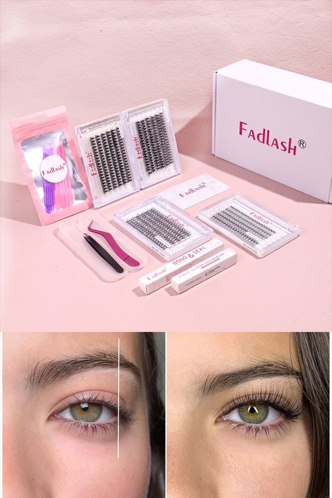 https://fadlash.com/collections/diy-lashes Diy Lashes, Lash Extension Kit, Diy Lash Extensions, Eyelash Glue, Lash Extension, Beauty Brands, Lash Extensions, Beauty Brand, Hair Ideas