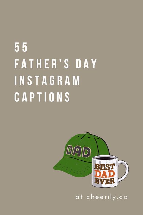 Father Birthday Quotes, Fathers Day Captions, Good Father Quotes, Cute Insta Captions, Fathers Day Jokes, Fathers Day Post, Dad Quotes Funny, Dad Birthday Quotes, Instagram Post Captions