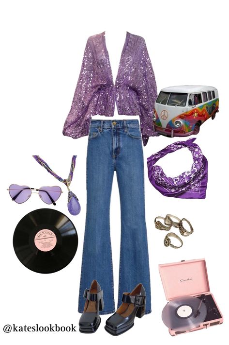 Hippie outfit, boho outfit, hippie fashion, bohemian fashion, earthy outfit, nature outfit, hiking outfit, biology student outfit, camping outfit, festival outfit, party outfit, school outfit, college outfit, study outfit, cottagecore outfit, 70s outfit, 70s fashion, 70s hippie, summer outfit 70s Outfits Colorful, 70s Fashion Costume, 70s Disco Outfit Aesthetic, How To Style Strappy Dress, 70s Fashion Purple, 70s Asthetics Outfit, Cottagecore Glam Outfit, 70 Party Outfit Ideas, Blue 70s Outfit