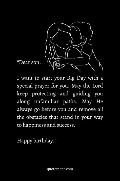 If you were googling birthday prayers to my son and you couldn't find anything spectacular, check out my list for some cool ideas. Birthday Prayer For Son, Birthday Scripture, Birthday Boy Quotes, Prayer For Your Son, Quotes For Your Son, Birthday Prayer For Me, Message To My Son, Happy Birthday Prayer, Prayer For Son