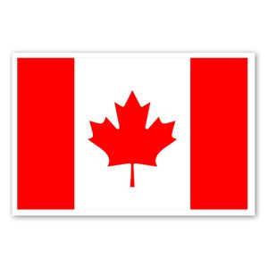 Canada Flag sticker. #Sticker #flag #art #Canada Canadian Flag Art, Flag Of Canada, Posters Canada, Canadian Things, Flag Printable, Canada Map, Canada National Parks, Flag Painting, Flag Sticker