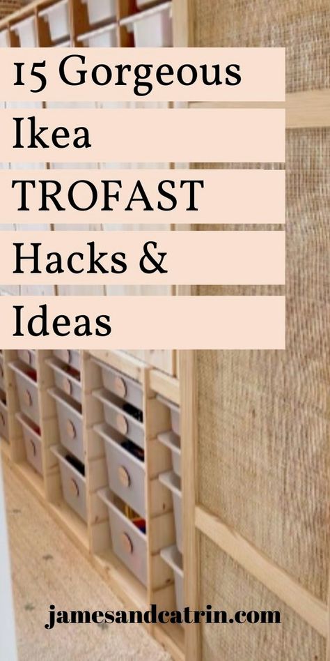 #ikeadiy #ikea #furniture #furnitureideas Pahl Ikea, Ikea Decor Hacks, Ikea Decor Hack, Trofast Ikea, Ikea Trofast Storage, Ikea Hack Kids, Ikea Playroom, Ikea Toy Storage, Ikea Organization Hacks