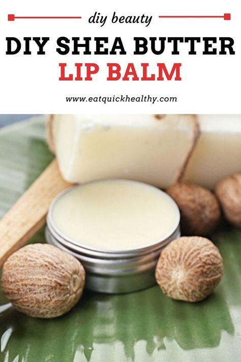 Homemade Shea Butter Lip Balm Diy Shea Butter, Shea Butter Diy, Chapstick Recipe, Homemade Balm, Lip Gloss Recipe, Shae Butter, Homemade Lip Balm Recipe, Lip Balm Recipe, Shea Butter Recipes