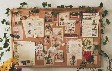 Corkboard Decor, Cork Board Ideas For Bedroom, Pinboard Ideas, Zimmer Diy, Study Room Decor, Room Deco, Dreamy Room, Dream Room Inspiration, Room Makeover Inspiration