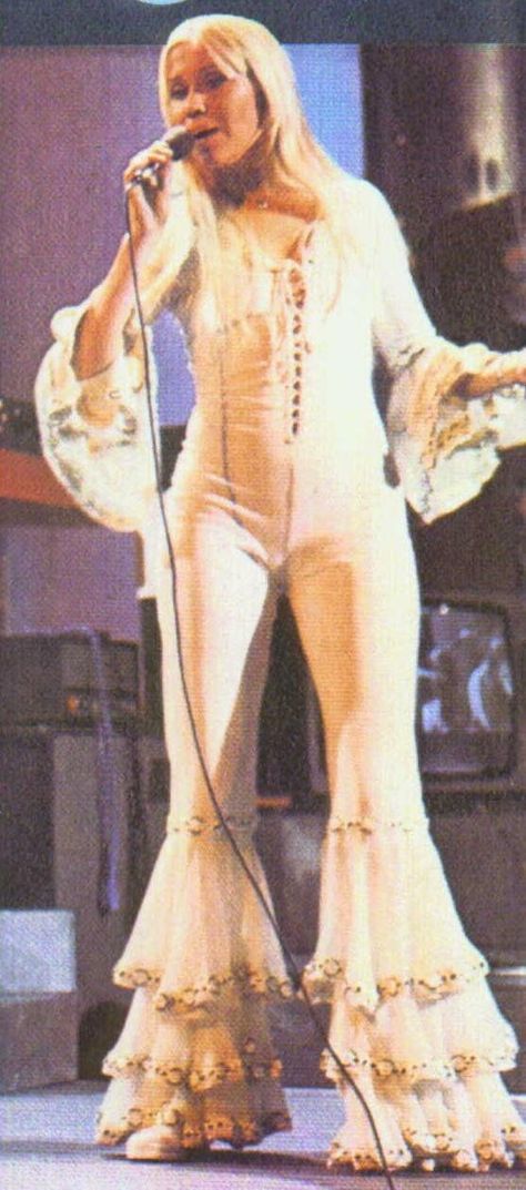 Abba 70s, Abba Aesthetic, Abba Outfits, Abba Agnetha, Abba Costumes, 70s Mode, Abba Mania, Fashion 70s, 1970s Fashion