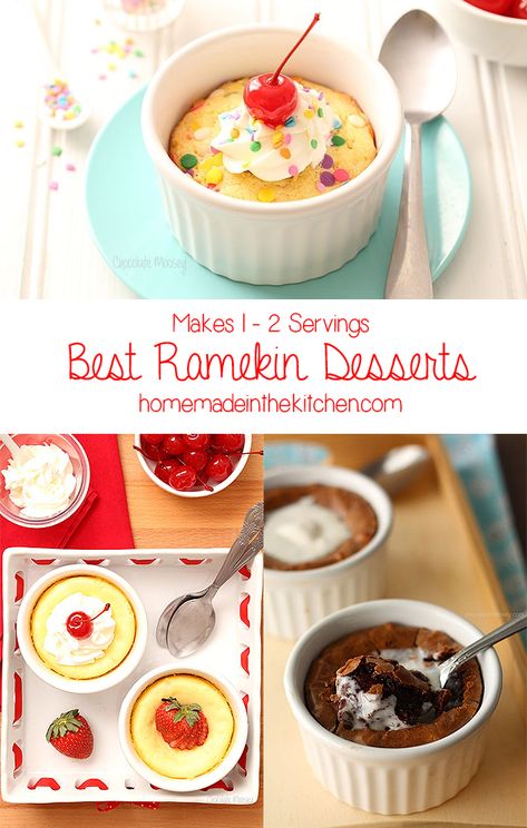 17 Ramekin Dessert Recipes - Homemade In The Kitchen Mini Dutch Oven Recipes Dessert, Ramikin Recipes Dessert, Ramkin Recipes, Mini Cocotte Recipe, Cocotte Recipes, Ramekin Recipes, Ramekin Dessert, Ramekin Recipe, Mini Cherry Pies