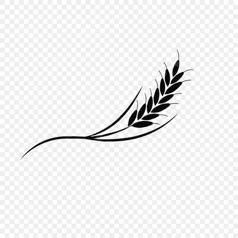 Wheat Svg File Free, Wheat Embroidery Pattern, Wheat Sketch, Wheat Drawing, Tattoo Transparent, Prairie Dust, Wheat Tattoo, Wheat Logo, Wheat Vector