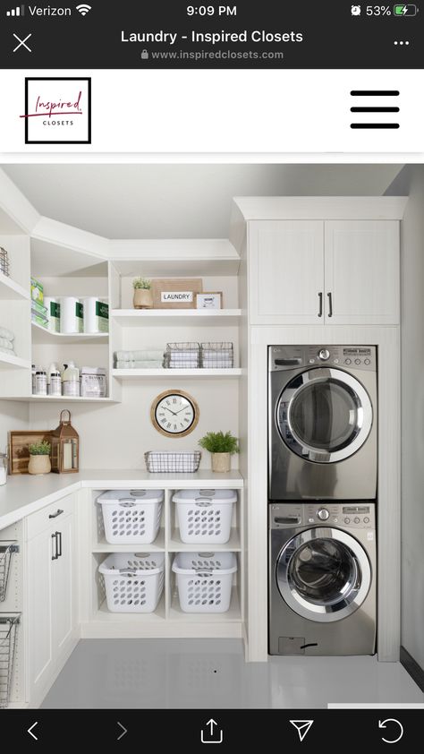 Laundry Room Storage Cabinet, Laundry Room Makeover Ideas, Room Makeover Ideas, Custom Laundry Room, Diy Garage Storage Cabinets, Pantry Laundry Room, Laundry Time, Modern Laundry, Pantry Laundry