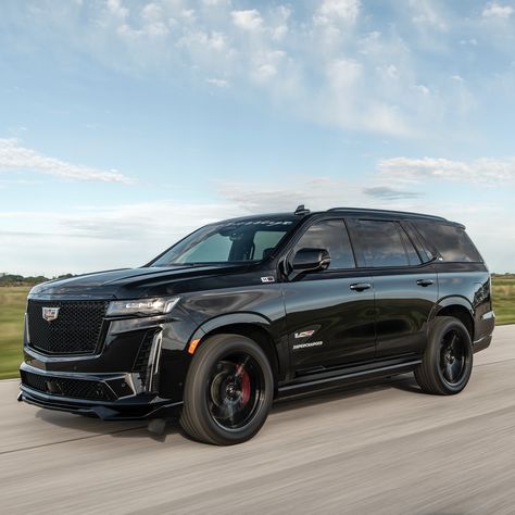 2024 Hennessey Cadillac Escalade-V H850 Classic Cadillac Cars, Cadillac Escalade 2024, Cadilac Escaled Black, 2024 Escalade, Escalade V, Escalade Car, Luxury Suv Cars, Audi Q8, Cadillac Cts V