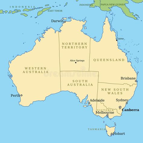 Australia. Map of Australia with all important cities and administrative divisio , #spon, #important, #Map, #Australia, #cities, #states #ad Maps Of Australia, Gymnastics Meet Hair, Free Printable World Map, Map Australia, Gymnastics Meet, Messi Wallpapers, Map Of Australia, Australian Maps, Study In Australia