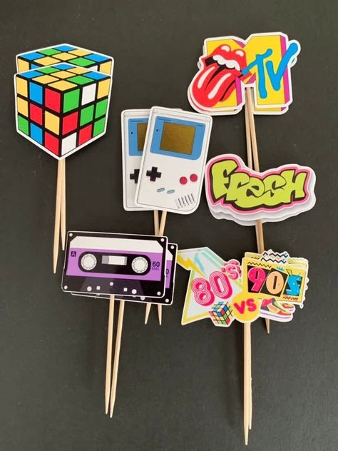 90s Decorations, 90s Theme Party Decorations, 90s Party Ideas, 90s Party Decorations, 80s Party Decorations, 80s Birthday Parties, 80s Birthday, 90s Birthday, Diy Halloween Party