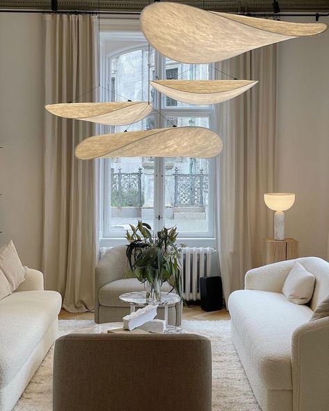 Suspension Design, Luminaire Design, Light Project, House Architecture Design, Home Interiors, Beautiful Space, Small Furniture, Hanging Lamp, Large Furniture