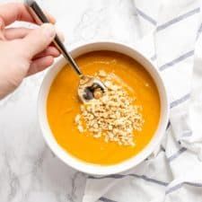 Spicy Peanut Soup, African Peanut Soup Recipe, Peanut Soup Recipe, African Peanut Soup, Soup Instant Pot, Sweet N Spicy, Planning Hacks, Peanut Soup, Instant Pot Soup