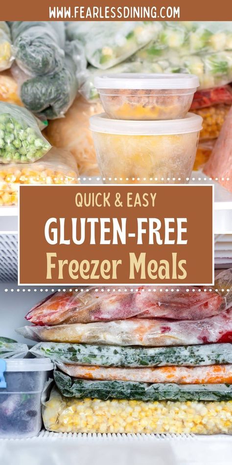 Gluten Meals, Freezer Meal Ideas, Gluten Free Freezer Meals, Meals For Busy Moms, Dairy Free Soup, Freezable Meals, Easy Freezer Meals, Freezer Meal Prep, Freezer Meal