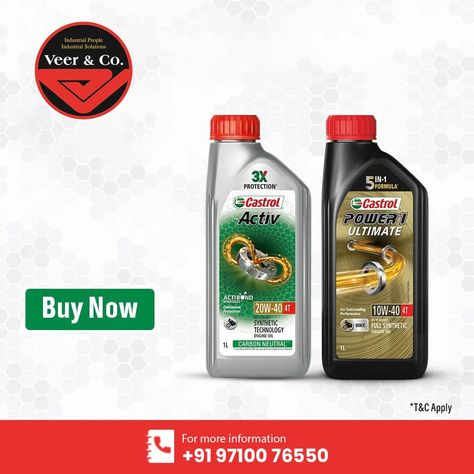 Benefits of Castrol Oil: 🔹 Superior engine protection 🔹 Reduces friction and wear 🔹 Helps improve fuel efficiency 🔹 Enhanced performance and reliability Castrol Oil, Bike Engine, Mini Trucks, Motorcycle Engine, Car Maintenance, Engine Oil, Lubricant, Fuel Efficient, Fuel