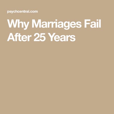 Divorce After 25 Years Of Marriage, Why Marriages Fail, 25 Years Anniversary, Failing Marriage, 20 Years Of Marriage, Marriage Struggles, Parallel Lives, Bad Marriage, Stuck In Life