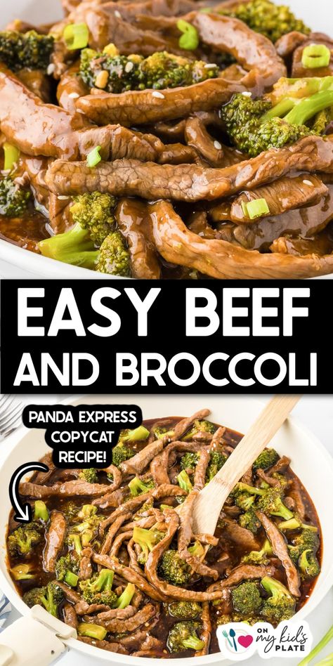 Beef And Broccoli No Sesame Oil, Beef And Broccoli Panda Express, Easy Broccoli Beef Recipe, Panda Express Beef And Broccoli Copycat, Stove Top Beef And Broccoli, Brocolli And Beef, Easy Chinese Recipes Beef, Beef Abd Broccoli, Beef N Broccoli Recipes