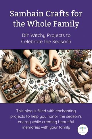 Samhain Crafts for the Whole Family: DIY Witchy Projects to Celebrate the Season | Zinzeudo Infinite Wellness Samhain Crafts Pagan, Diy Witchy Gift Ideas, Samhain Crafts For Kids, Witchy Thanksgiving, Diy Wiccan Crafts, Witchy Crafts To Sell, Witchy Crafts Diy, Mystical Crafts, Witchy Projects