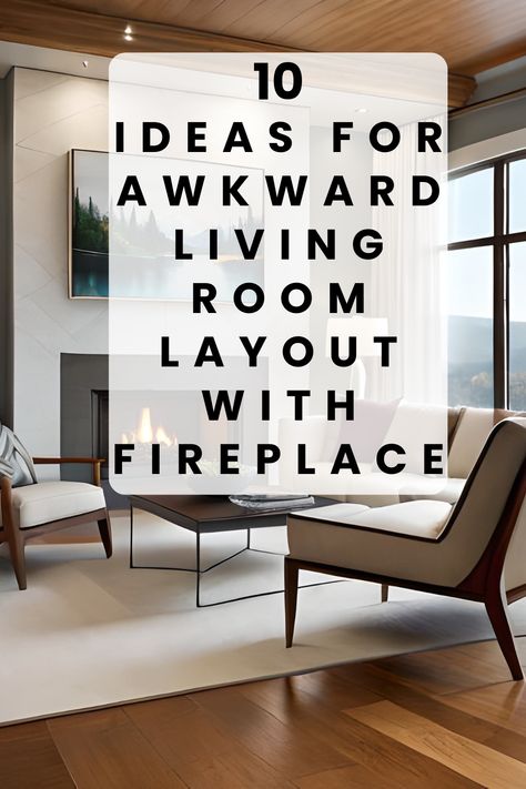 Ideas For Awkward Living Room Layout With Fireplace Room Layout With Fireplace, Living Room Layout With Fireplace, Awkward Living Room, Modern House Interior Design, Awkward Living Room Layout, Corner Fireplace Living Room, Long Narrow Living Room, Rectangle Living Room, Family Room Layout