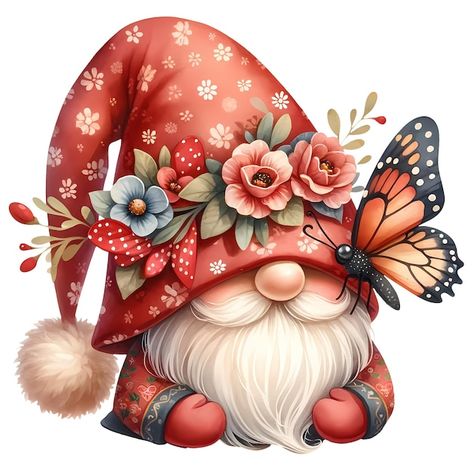 Gnome Sublimation, Garden Clipart, Gnome Pictures, Gnome Clipart, Spring Clipart, Hari Valentine, Valentine Clipart, Gnome Garden, Valentine Crafts