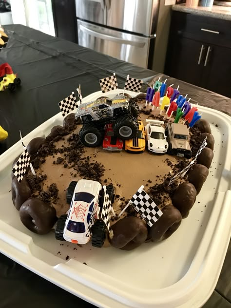 Monster Truck Cake Ideas, Truck Cake Ideas, Monster Jam Cake, Monster Truck Birthday Cake, Monster Truck Birthday Party Ideas, Truck Birthday Cake, Truck Birthday Party Ideas, Monster Cakes, Red Birthday Cake