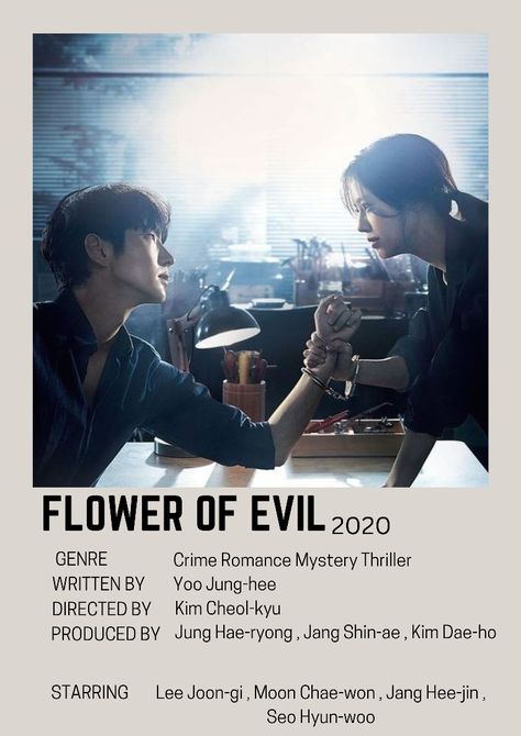 The Flower Of Evil, Flower Of Evil, Korean Tv Series, The Flowers Of Evil, The Language Of Flowers, Iconic Movie Posters, Korean Drama Series, Film Posters Minimalist, Korean Drama Tv