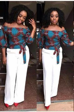 African Tops For Women, African Designers, African Blouses, African Chic, African Tops, African Print Tops, Ghanaian Fashion, African Dresses Modern, African Wear Dresses