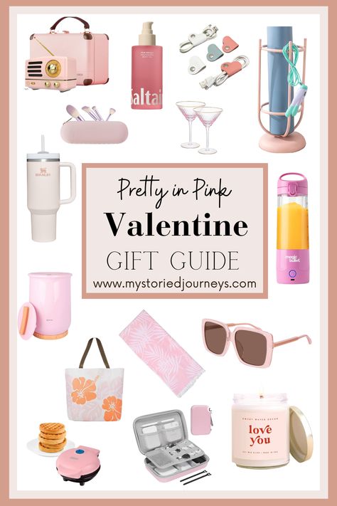 Enhance the art of gift giving with this "Pretty in Pink" Valentine Gift Guide. Discover fun and unique gifts in shades of blush and rose suitable for friendship, romance, or self-pampering. Elevate your Valentine's Day gift giving, creating memorable experiences for every cherished connection in your life. Galentines Day Ideas, Shades Of Blush, Valentines Gift Guide, Valentines Ideas, Magic Bullet, Pretty Party, Girls Valentines, Valentine's Gift, Valentine Gift