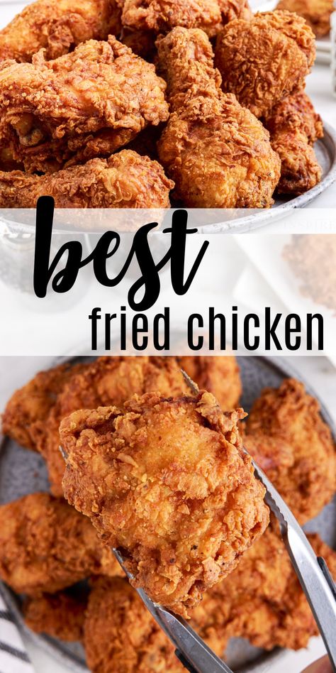 Bojangles Fried Chicken Recipe, Popeyes Spicy Chicken Recipe, Best Fried Chicken Recipe, Easy Fried Chicken, Fried Chicken Recipe Southern, Fried Chicken Legs, Homemade Fried Chicken, Best Fried Chicken, Making Fried Chicken