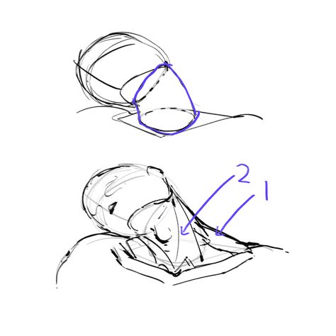 Neck Drawing Refrences, Neck Turn Reference, How To Draw The Neck, Neck Anatomy Art, Back Tutorial Drawing, How To Draw Back View, Rubbing Back Of Neck Reference, Neck Drawing Tutorial, How To Draw Poses Step By Step