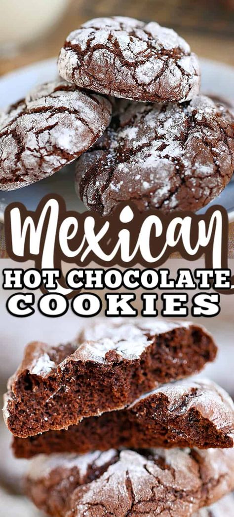 Cayane Pepper Recipes, Crockpot Vegan, Basil Tofu, Chocolate Snickerdoodles, Mexican Hot Chocolate Cookies, Advent Bags, 2 Ingredient Cookies, Chocolate Abuelita, Simple Chocolate Chip Cookie Recipe