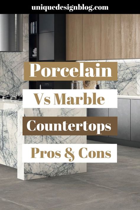 Learn about What is Porcelain & How are porcelain countertops manufactured ? What is Marble and How are Marble slabs made ? Porcelain Countertops: Pros and Cons Marble Countertops: Pros and Cons Comparing Porcelain vs Marble Durability Scratch Resistance Heat Resistance Maintenance Cost How to Choose between the two ? Porcelain Countertops And Backsplash, Porcelain Vs Quartz Countertops, Porcelain Countertops Vs Quartz, Matte Porcelain Countertops, Porcelain Counter Tops Kitchen Countertops, Porcelain Island Countertop, Honed Porcelain Countertops, Porcelain Countertops Pros And Cons, Porcelain Slabs Kitchen