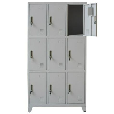 Plastic Cupboard, Staff Lockers, School Locker, Door Locker, Storage Cupboard, School Lockers, Metal Furniture Design, Metal Storage, Cupboard Storage