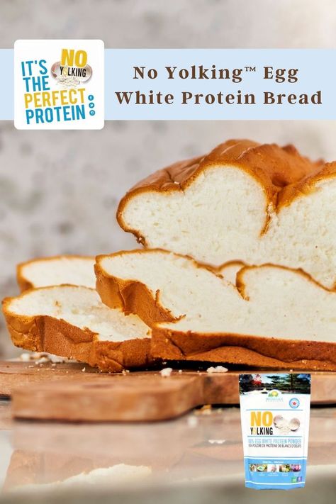 Dairy Free Cloud Bread, Psmf Bread, Recipe Using Egg Whites, Zero Carb Bread, Toast Garlic Bread, Low Calorie Bread, Egg White Protein Powder, Baking With Protein Powder, Egg White Recipes