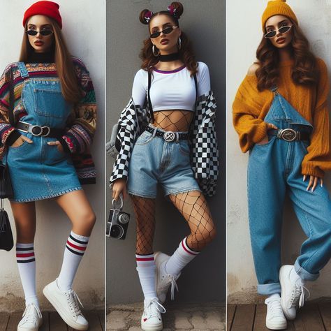 80 90s Fashion, 90s Theme Party Outfit Women Hip Hop, 90s Birthday Outfit Ideas, 90 Style Outfits 90s Fashion Women, 90s Fashion Outfits 1990s Style Baggy, Modern 90s Outfits, 80 Outfits Ideas 80s Fashion, Retro Night Outfit, 90s Streetwear Women