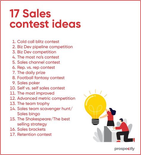 sales contest Sales Challenge Ideas, Prospecting Ideas Sales, Fun Contest Ideas For Work, Work Competition Ideas Fun, Sales Competition Ideas, Sales Incentive Ideas, Sales Contests For Employees, Work Contest Ideas Retail, Sales Ideas Marketing Fun