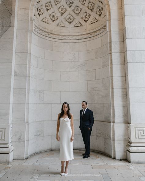 Nicole & Yussuf’s gorgeous engagement shoot at the New York Public Library ✨. Nicole had her heart set on this location, and even with a bit of rain, the photos still turned out the way she had envisioned. So happy with how these turned out 🤍 Part 1 of 2 — can’t wait to share more photos 🗽 New York Photographer | New York Couples Photographer | Destination Wedding Photographer | Intimate Wedding Photographer | Engagement Photographer | Luxury Wedding Photographer New York Public Library Engagement Shoot, Couple Pl, New York Library, Nyc Engagement, New York Public Library, Engagement Shoot, Shoot Ideas, Engagement Photo, Engagement Photographer