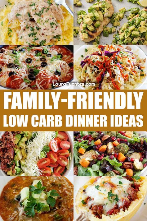 These kid-approved low-carb dinner recipes are quick, easy, and guaranteed to satisfy your whole family. Food Recipes For Dinner Healthy Low Carb, Weeknight Dinner Easy Low Carb, Low Carb Dinner Family, Supper Ideas Keto Friendly, Low Carb Recipes Family Friendly, Low Carb Recipes For Family, Easy Dinner Ideas For Family Low Carb, Easy Dinner Recipes Low Car, Healthy Family Dinners Low Carb